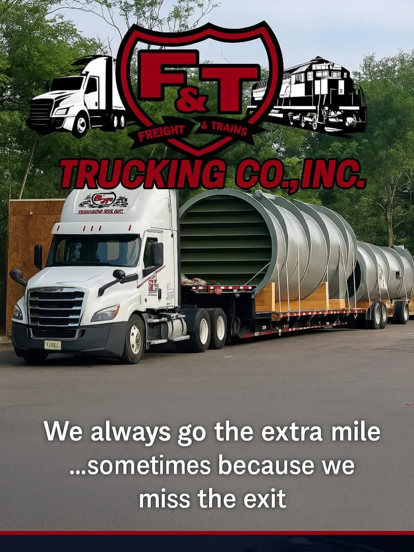 Truck carrying large industrial equipment. Truck carrying large industrial equipment.